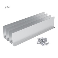 4Pcs Gutter Valley Splash Guard Rain Drip Gutter Guard For Shingle Roofs Corner