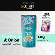 Eureka Sour Cream & Onion Popcorn 140g Pack