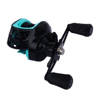 FRRTC Fishing Reel Magnetic Brake Jigging Baitcasting Reel 7.2:1 Gear Ratio - Green (10kg Max Drag)