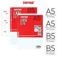 JOYKO LOOSE LEAF BINDER BINDER PAPER/ SQUARE FILE PAPER/