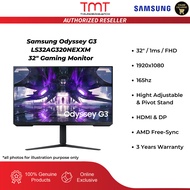 Samsung Odyssey G3 LS32AG320NEXXM 32.0" Gaming Monitor  | 1ms (MPRT) | FHD | VA Panel | 165Hz | HDMI