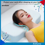 AREL Memory Foam Pillow Neck Pain Relief Pillow Memory Foam Cervical Pillow for Neck Pain Relief Adjustable Ergonomic Design with Super Breathable Zipper Cover for Southeast