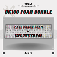 [READY STOCK] DK100 Foam Bundle Poron Foam IXPE Pre-Cut Switch Pad for Keyboard Modification