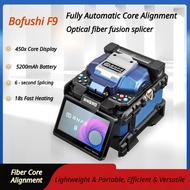 Boss F9 Automatic Optical Fiber Fusion Connector Tail Fiber Leather Wire FTTH Fiber Melting Machine 