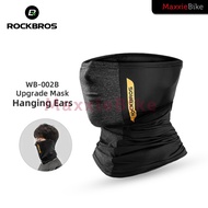 ROCKBROS WB002 Face Mask Scarf Bandana Ice Masker Sport Outdoor Sepeda Black Slayer Ice Silk Anti UV