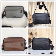 Graham Crossbody Smooth Leather F39946 Men Man Sling Beg Black gying