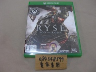 ★☆鏡音王國☆★ 【有中文字幕】 XBOX ONE X1 羅馬之子 Ryse: Son of Rome 日版日文版 中文版 二手良品