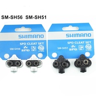 SPD Cleat Set SH51 SH56 Bike Pedals Cleats Single Release/ Multi-Release Mountain Bike Pedals Cleats SM-SH51 SM-SH56