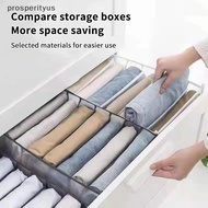 [Prs] 7/9/11 Grids Compartment Home Collapsible Underwear Storage Box Organizing Dormitory Mesh Bag 