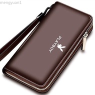 PLAYBOY men's wallet large capacity business casual clutch zipper long bag