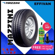 215/70R15 MAZZINI EFFIVAN TUBELESS TIRE FOR CARS WITH FREE TIRE SEALANT&amp; TIRE VALVE