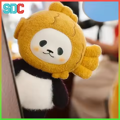 White Bear Department Store Panpan Series Blind Box Toys Genuine Taiyaki Panda Design Figurines Keyc