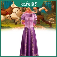 Costume Tangled Rapunzel For Children With Satin Material For Cosplay And Costume Parties