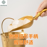 MINMENG  Stainless steel ice scoop, dried fruit scoop, stainless steel ice scoop, thick flour popcor