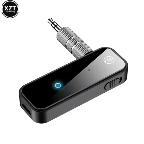 Bluetooth 5.0 Receiver Transmitter 2 in1 Jack Wireless Adapter 3.5mm Audio AUX Adapter For Car Audio
