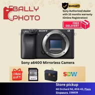 Sony ILCE-6400 / A6400 Mirrorless Camera (Free 64GB + Bag + SDW Course)