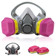 ⭐⭐Gas Mask+60923/21/26 Filter Box Spray Paint Pesticide Odor Polishing Chemical Gas Mask Shipment⭐⭐
