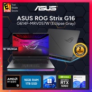 ASUS ROG Strix G16 G614F-MRV057W(RYZEN 9 9955HX/32GB/1TB/RTX5060 8GB/16 WUXGA 165HZ/W11/BAG) Gaming 