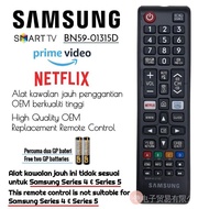 Samsung Smart LED TV Replacement Remote Control with Netflix, Prime Video (BN59-01315D)SAMSUNG UA43RU7100W. UA50RU7100W. UA55RU7100W. UA58RU7100W. UA65RU7100W. UA75RU7100W SMART TV