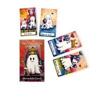 12 * 7cm English Straw Ghost Tarot Cute Ghost Tarot Board Game