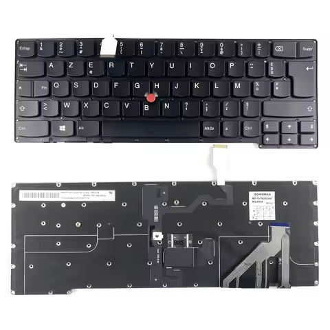 Western Balkans/French/Bulgarian Backlit Replacement Keyboard For Lenovo Thinkpad X1 Carbon Gen 2 2n