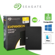 จัดส่งจากกรุงเทพ Seagate external hard disk 1tb/2tb ฮาร์ดไดรฟ์ภายนอก ที่เก็บข้อมูลแบบพกพา  USB3.0 2.5 inch