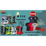 🎊 [READY STOCK]🎊 FOX Racing Comp X Off Road Boots /FOX Racing Comp Boots  🎊“GEAR UP FOR YOUR NEXT AD