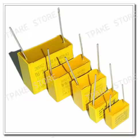 MKP 275VAC X2 Safety Capacitor 0.01uF 0.022/0.033/0.047/0.068/1.5/2.2UF 104K 223K 333K 474K 155K 225