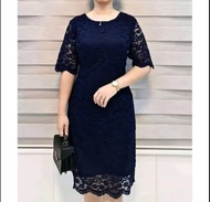 Premium Dress Natal Gereja Kristen 2024 Brukat Impor Wanita Remaja Pesta Pernikahan Paskah Terbaru