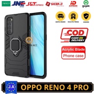 Casing Iring Robot Oppo Reno4 Pro Hardcase Armor Kickstand Ring Oppo Reno 4 Pro Kesing Hybrid Origin