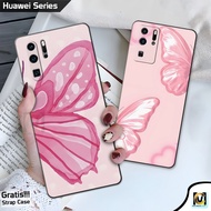 HP Case Huawei P30hp | P30 Pro | P30 Lite | P40 | P40 Pro Latest Cute Pink Motif - Huawei P30 & P40 