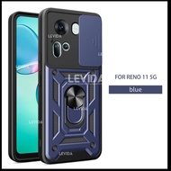 Oppo Reno 11 5G Oppo Reno 11 Pro Oppo Reno 11F Case Robot Ringstand Slide Kamera Oppo Reno 11 5G Opp