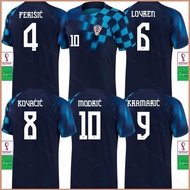 HQ2 2025 World Cup Croatia Away Jersey Football Tshirts Modric Lovren Kramaric Kovacic Perisic Playe