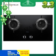Midea 2 Burner Built-In Glass Gas Cooker Hob MGH-76Q60B