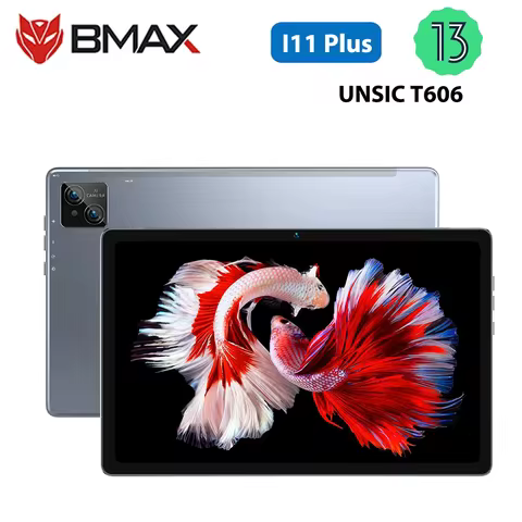BMAX MaxPad I11 Plus Tablet 16GB RAM 256GB ROM 10.4 Inch Octa Core T606 Soc Android 13 Dual Wifi 4G 