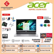 Laptop Acer 16gb Ryzen 7 5700u ssd 512gb 15.6 Full HD Aspire 3 A315-44p