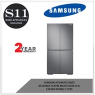 SAMSUNG RF59A7672S9/SS BEVERAGE CENTRE MULTI DOOR 553L ENERGY RATING 2 TICKS