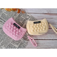 Coin Wallet/Coin pouch/Knit Wallet/Small pouch