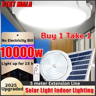 8000W Solar Light Indoor LED lampu solar rumah automatik solar light indoor lighting Solar Ceiling L