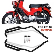 for motorcycle engine guard engine bumper protection frame kit Cub CC110 accessories Hunter Cub CC110 2023-