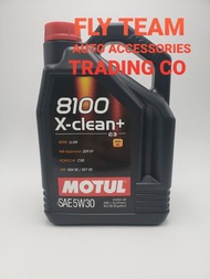 Motul 8100 Xclean+ 5W30 C3 全合成偈油機油