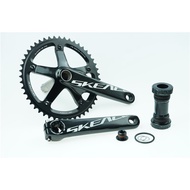 SKEACE Alumniun Alloy Crankset Fixed Gear Crank 48T 165mm BCD144 Single Speed TRACK BIKE SKE crankse
