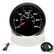 85mm Universal GPS Speedometer Odometer for Diesel Engine Boat Yacht Vessel 35MPH 60KM/H 60kmh With 