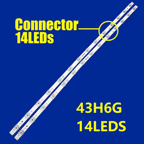 1/5/10/20KITS LED Backlight Strip for Hisense 43H6500G 43R6000GM 43R6090G 43R6090GS 43H6G