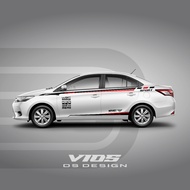 Vios car Sticker - Car Decal Sticker - 2 sides