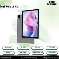 itel Pad 2 4G – Tablet Singapore Android OS - 4GB + 128GB - 10 inch Display, 6000mAh Battery – Grey