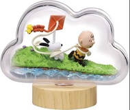 （換/售）有3款   Re-Ment Snoopy Weather Terrarium               查理布朗Charlie Brown