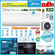 Midea Inverter Aircond [Pwp Installation] Xtreme SavE Inverter Air Conditioner MSXS-25CRDN8 2.5hp R32 Inverter