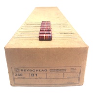 Resistor BEYSCHLAG B1 1W Value 10 100 330 1k 1.8K 3.3K 68K Ohm (Old NOS)