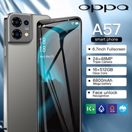 Original 5G Cell Phone 0PPQ【Best Selling】A57 (12GB RAM + 512GB ROM) 6800mAh Built-in Battery 6.9 Inch HD Real Drop Screen Smartphone 5G Cell Phone Android 10.0